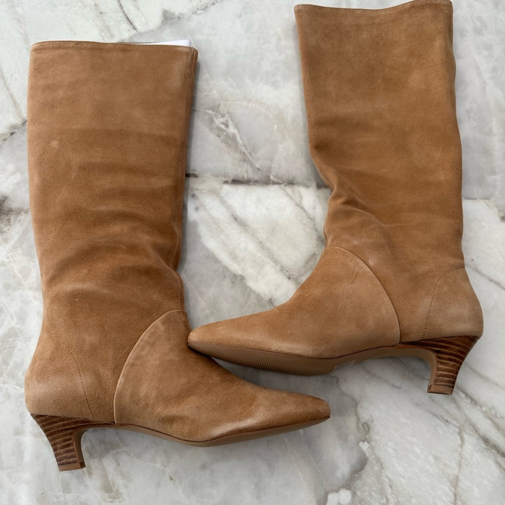 Anthropologie Silent D Erena Kitten Heel Suede Boot SZ 41 NIB - Picture 5 of 5